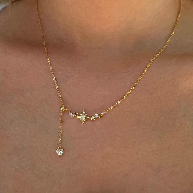 Celestial Lariat Necklace Hover Image