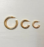 Chunky Gold Hoops | Large