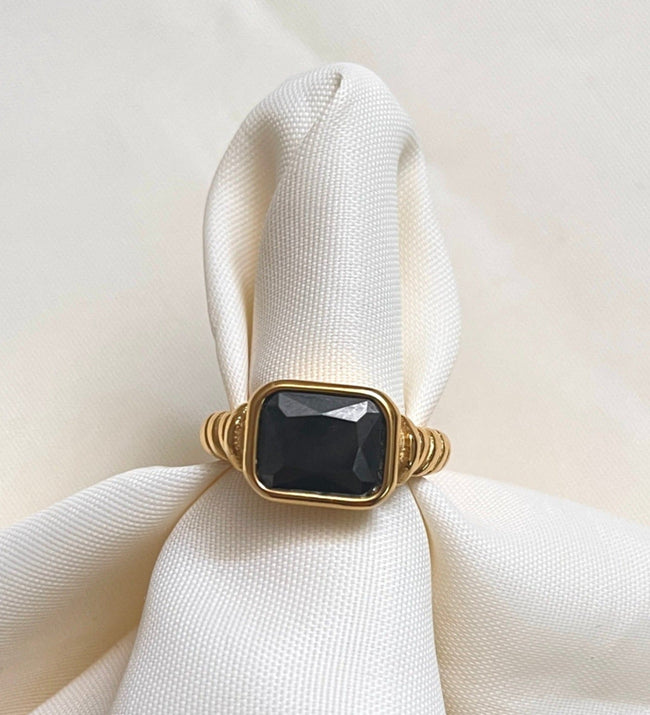 Audrey Ring | Black Main Image