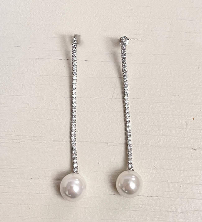 Brielle Earrings | Silver Main Image