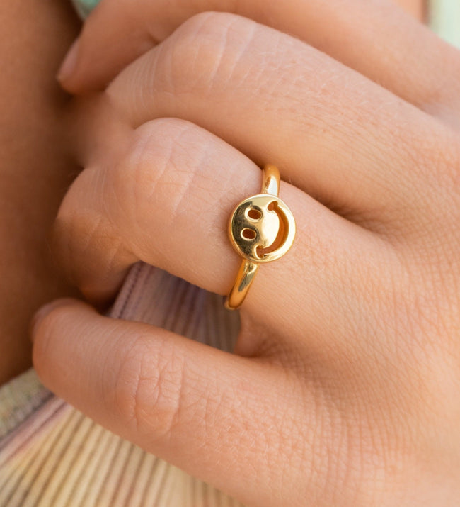 Smile Ring | Gold Hover Image