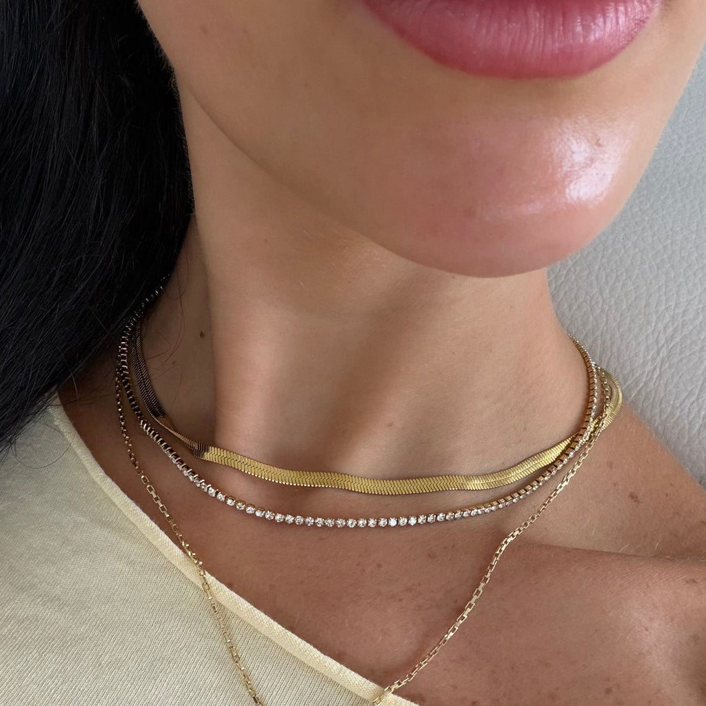 Nena Tennis Necklace