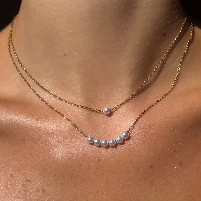 Opalina Pearl 2-Piece Necklace Set Hover Image