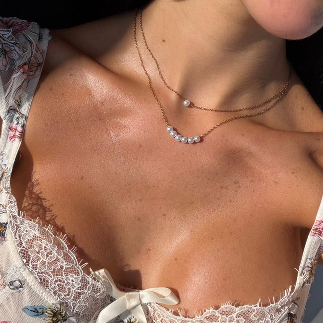 Opalina Pearl 2-Piece Necklace Set Main Image