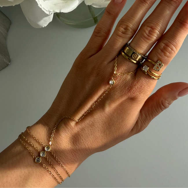 Audrey Hand Chain Hover Image