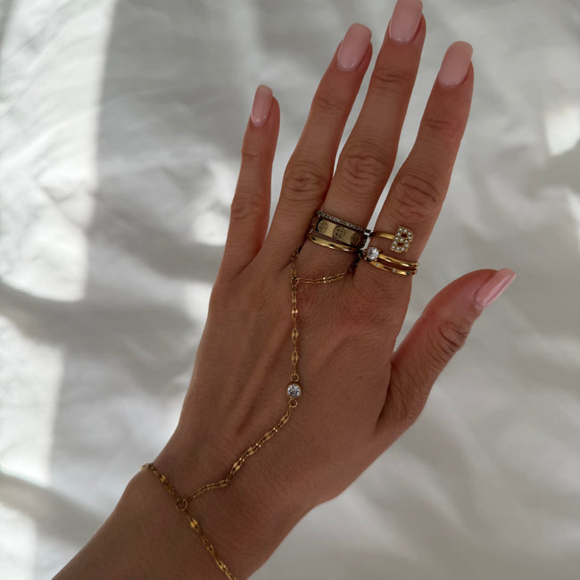 Jasmine Hand Chain Hover Image