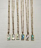 Camilia Necklace | Abalone Shell