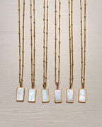 Camilia Necklace | White Shell