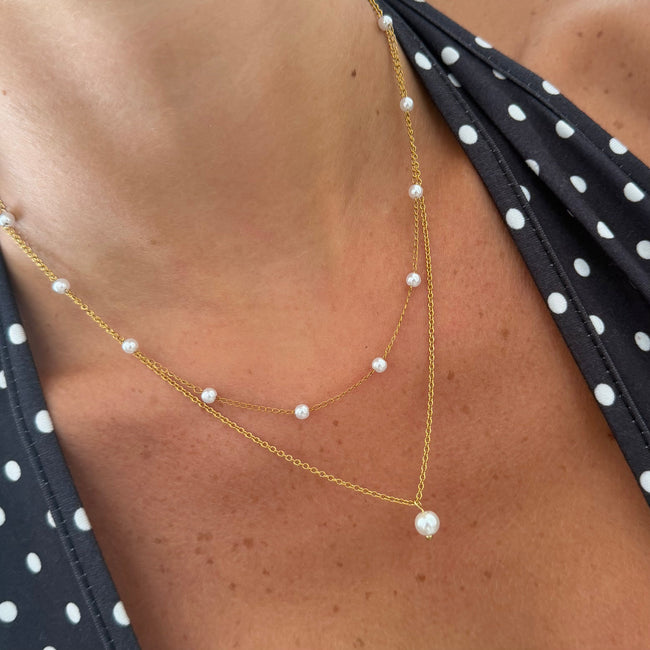 Celestial Pearl Necklace Main Image
