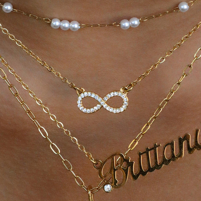 Infinity Necklace Hover Image