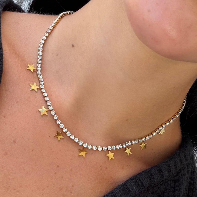 Julietta Tennis Necklace Hover Image