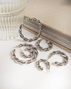 Vera Silver Hoops | Large