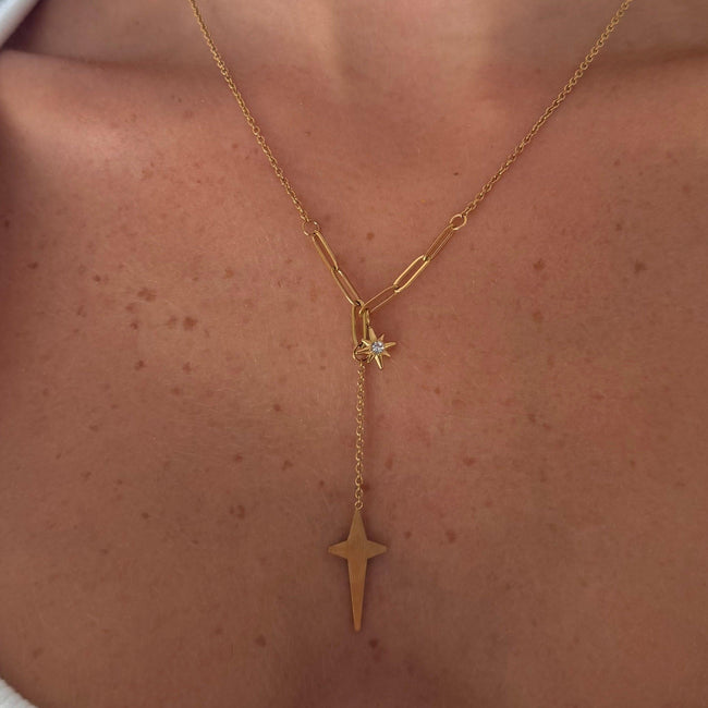 Lyra Lariat Necklace Hover Image