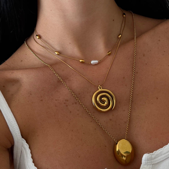 Swirl Girl Necklace Hover Image