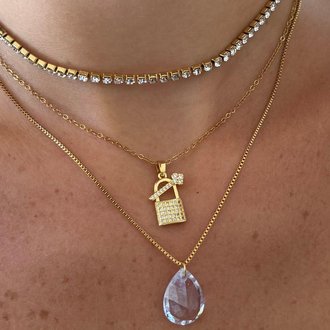 Shine Drop Necklace Main Image