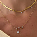Glow Dots Choker Necklace
