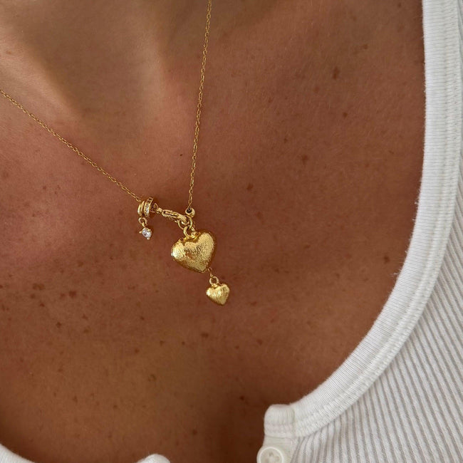 Hearts in Motion Necklace Hover Image