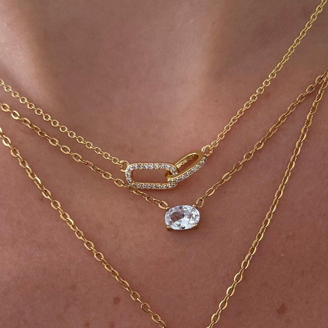 Interlinked Necklace Hover Image