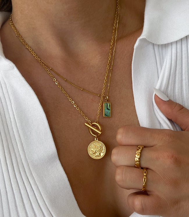 Camilia Necklace | Abalone Shell Main Image
