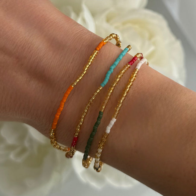 Happy Beads Bracelet: 4 Piece Bracelet Set Hover Image