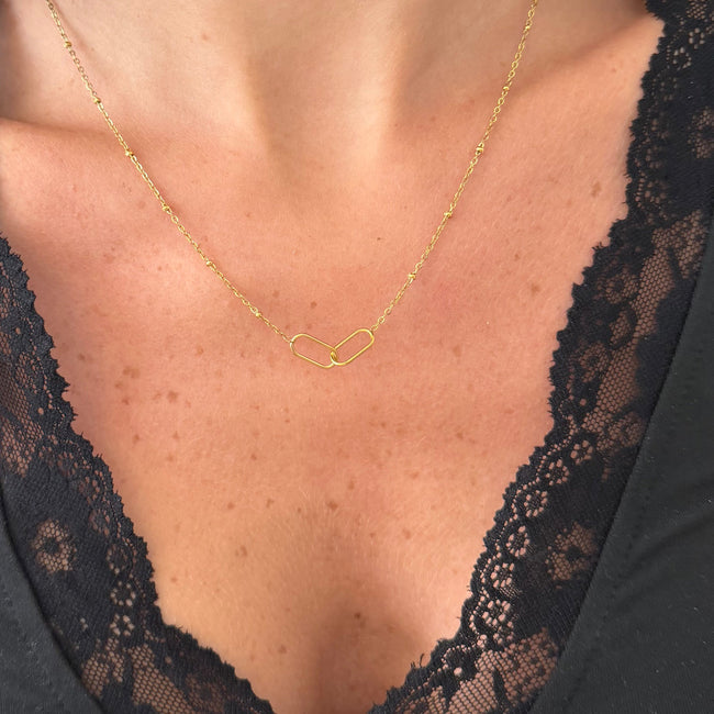 Connected Hearts Necklace Hover Image