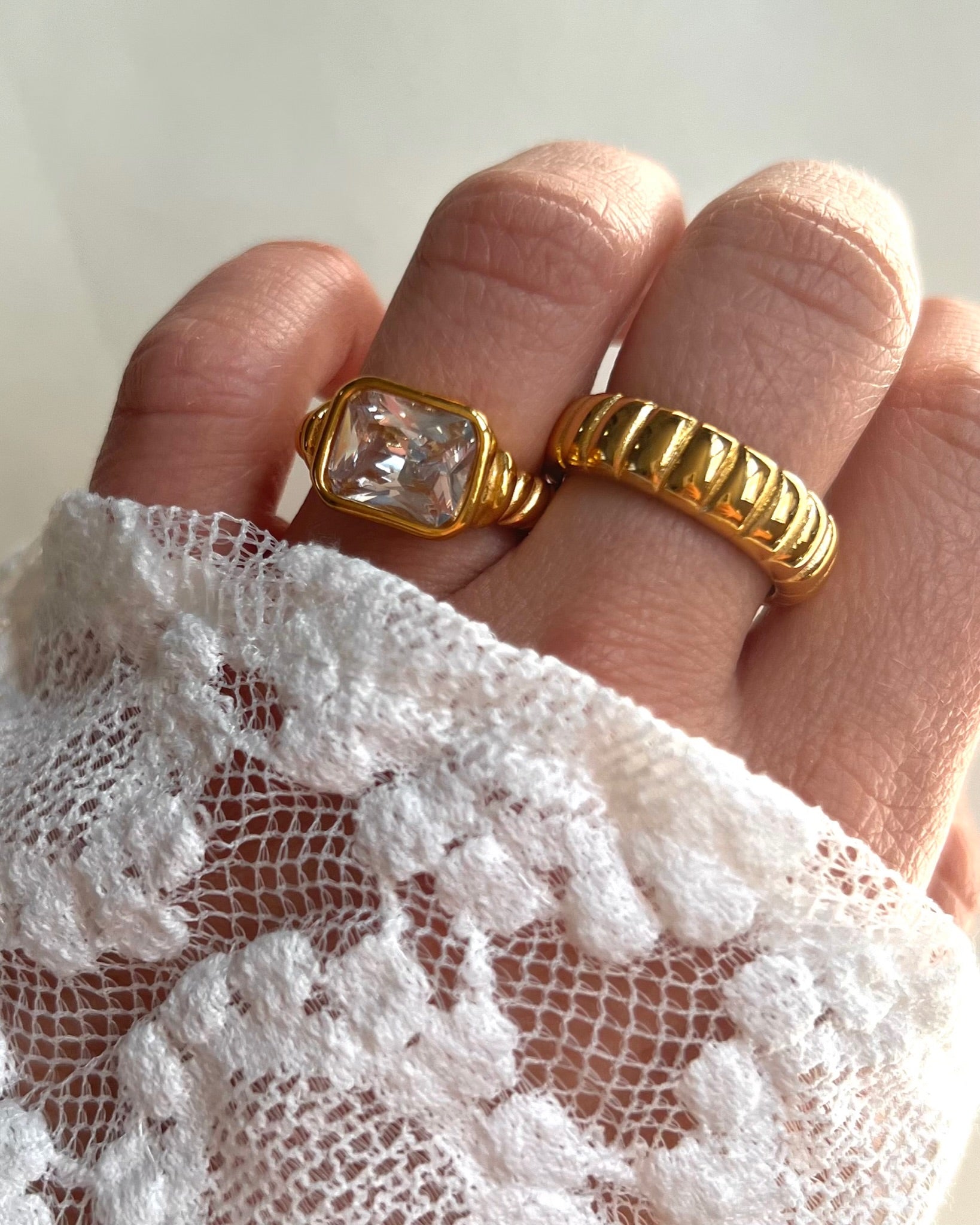 Audrey Ring | Crystal