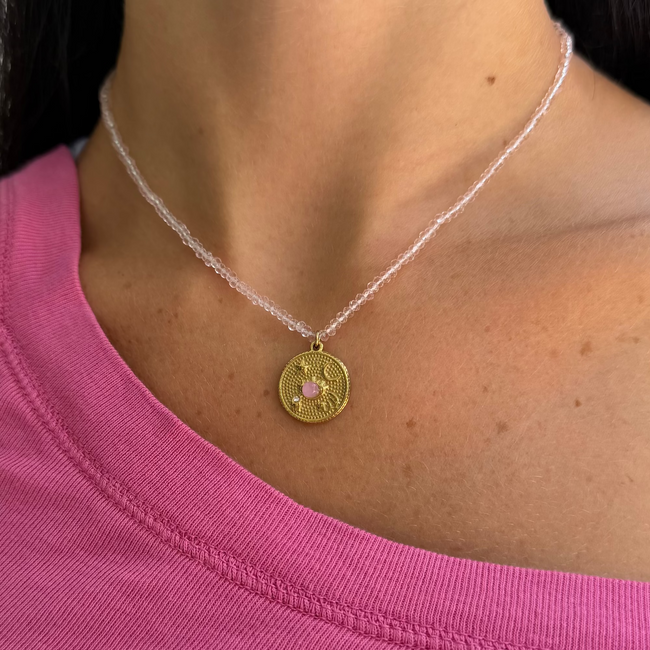 Pink Treasure Necklace Hover Image