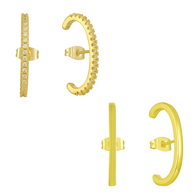 Industrial Earrings Hover Image