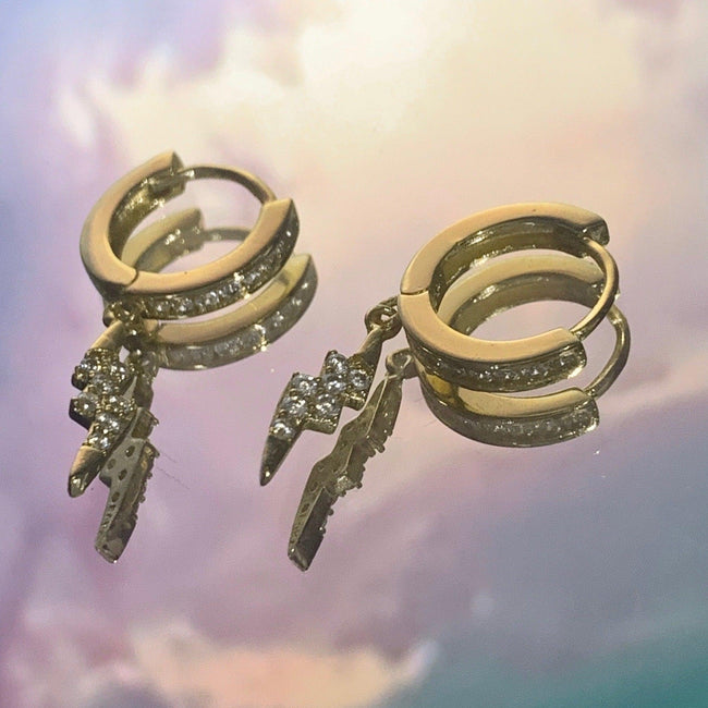 It's Lit Earrings Main Image