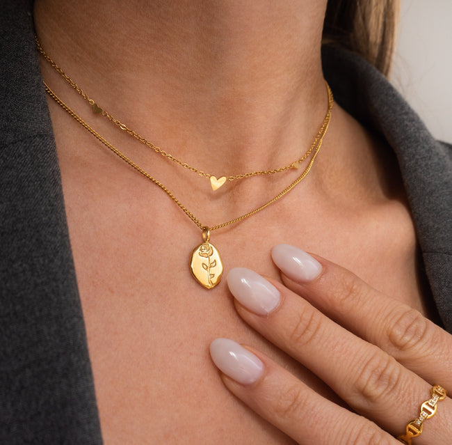 Annie Necklace | Gold Main Image