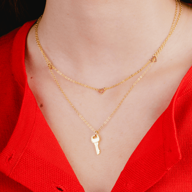 Key To My Heart Necklace Main Image