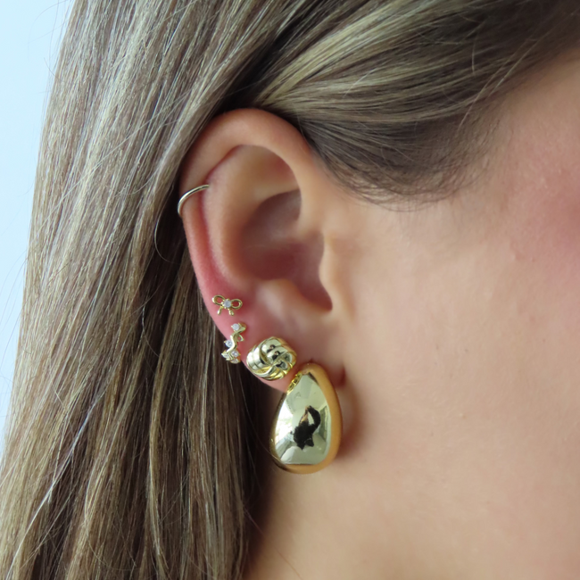 Knotty Earrings Main Image