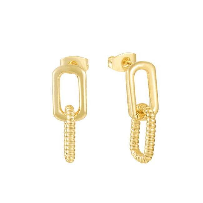 Let's Link Earrings Hover Image