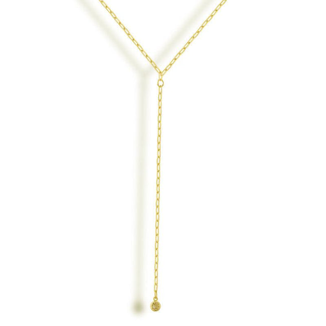 Let's Link Lariat Necklace Hover Image
