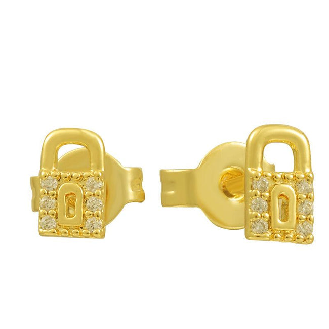 Locked In Earrings Hover Image