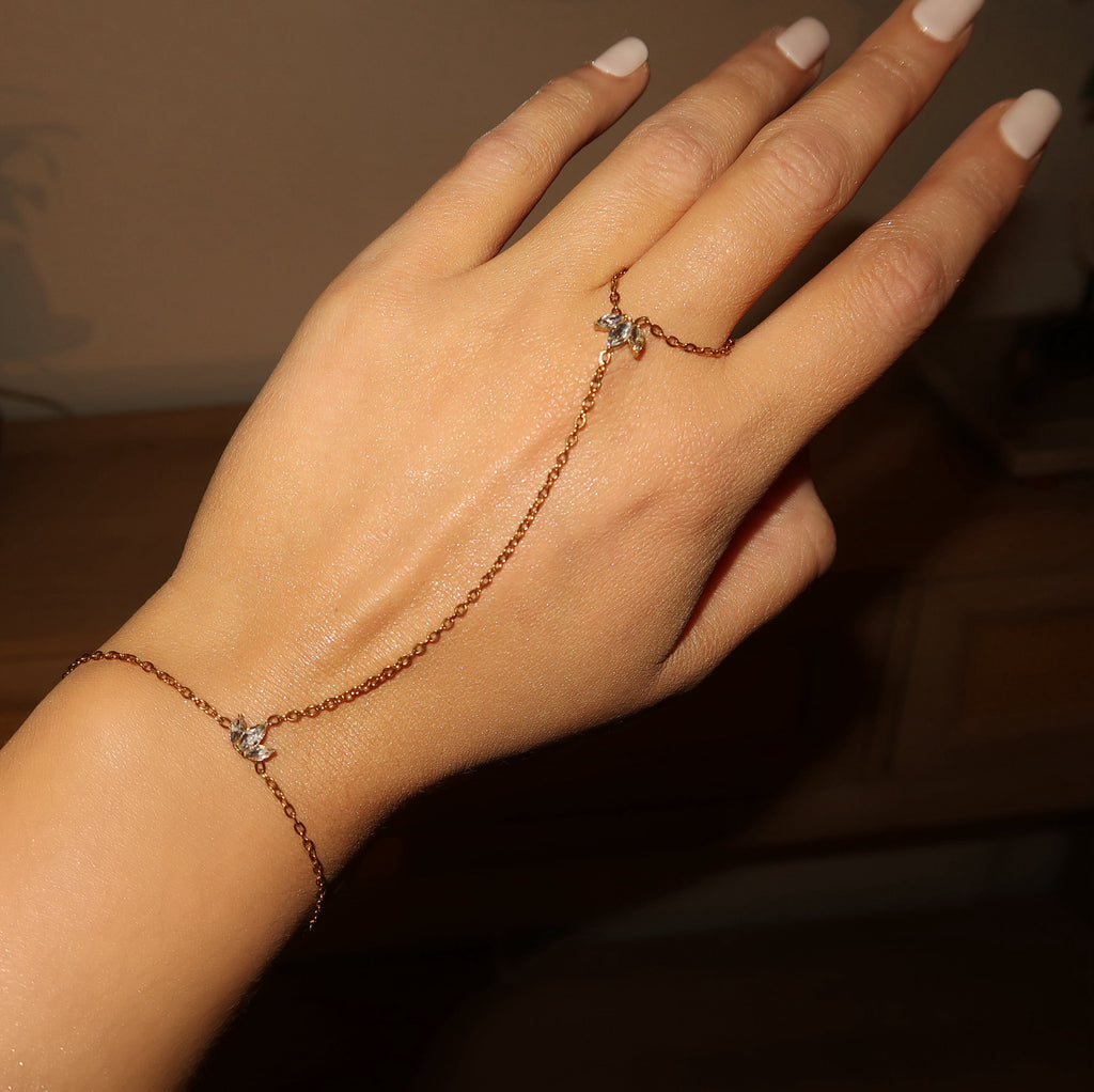 Lotus Hand Chain