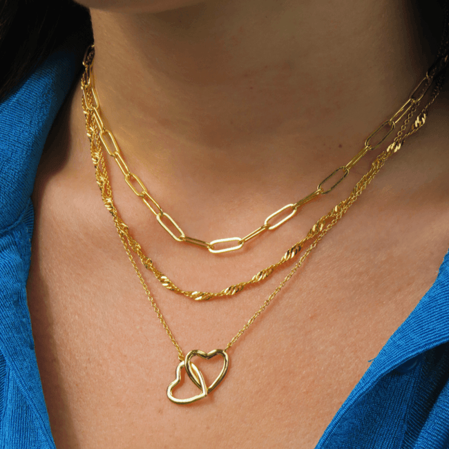 Love Linked Necklace Main Image
