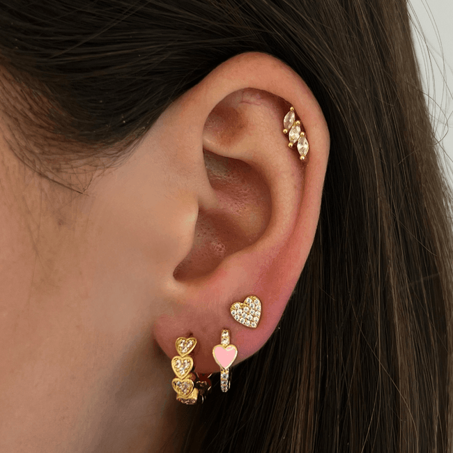 Love Story Earrings Main Image