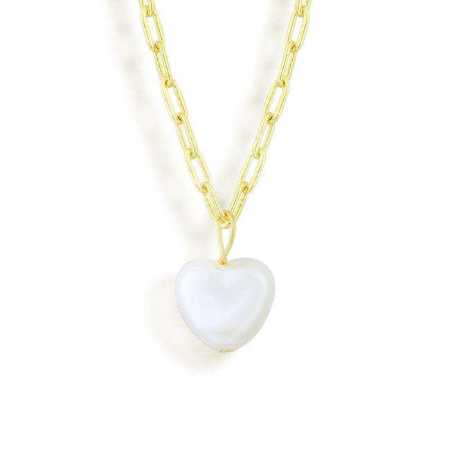 Lover Pearl Necklace Hover Image