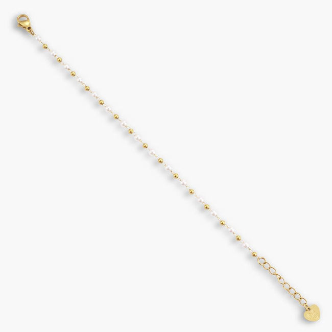 Pearl Tone Bracelet Hover Image