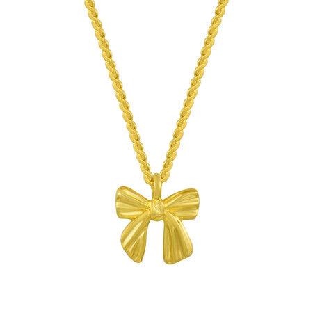 Bow'd Up Necklace Hover Image