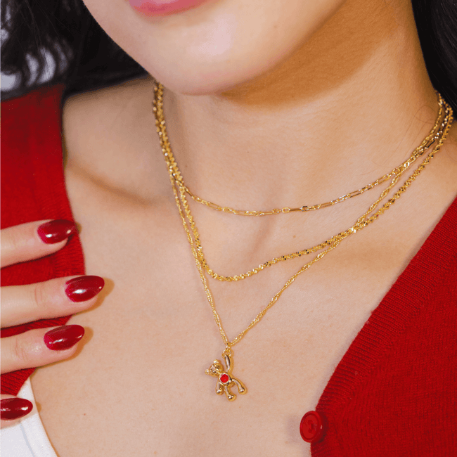 Merry Beary Necklace Main Image
