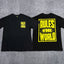 Corteiz RTW Box Logo T-Shirt – Black/Yellow