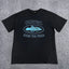 Corteiz "Rules The World" Alcatraz Graphic Tee (Black & Light Blue Edition)