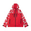 Corteiz Devil's Island Stormtrooper Waterproof Jacket Red