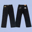 Corteiz Heavyweight Denim Pants Black
