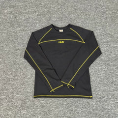 Corteiz Contrast Stitching Long Sleeve Thermal Tee