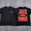 Corteiz RTW Box Logo T-Shirt – Black/Red