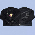 Corteiz Heavyweight Denim Jacket Black