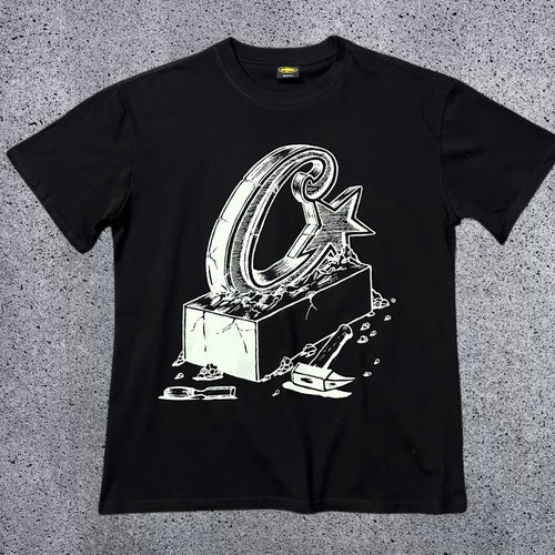 Corteiz "C-Star Monument" Graphic T-Shirt – Black | Authentic Streetwear